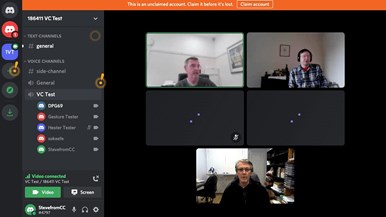Discord video chat app