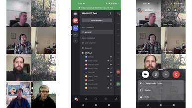 Discord video chat app
