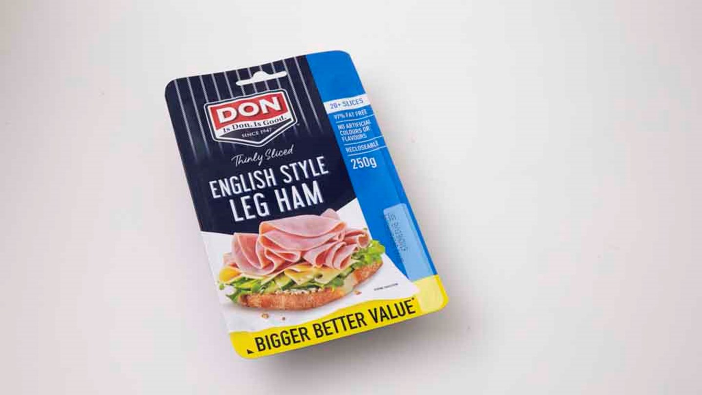 Aldi Berg Smallgoods Sliced Leg Ham 4x value pack Review Ham CHOICE