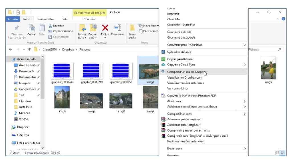 Dropbox Online storage