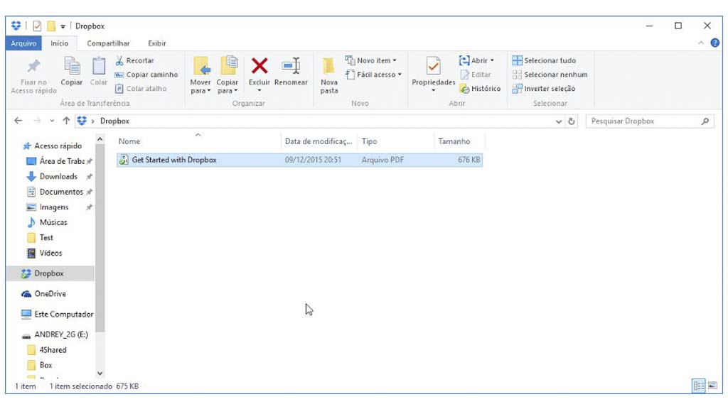 Dropbox Online storage
