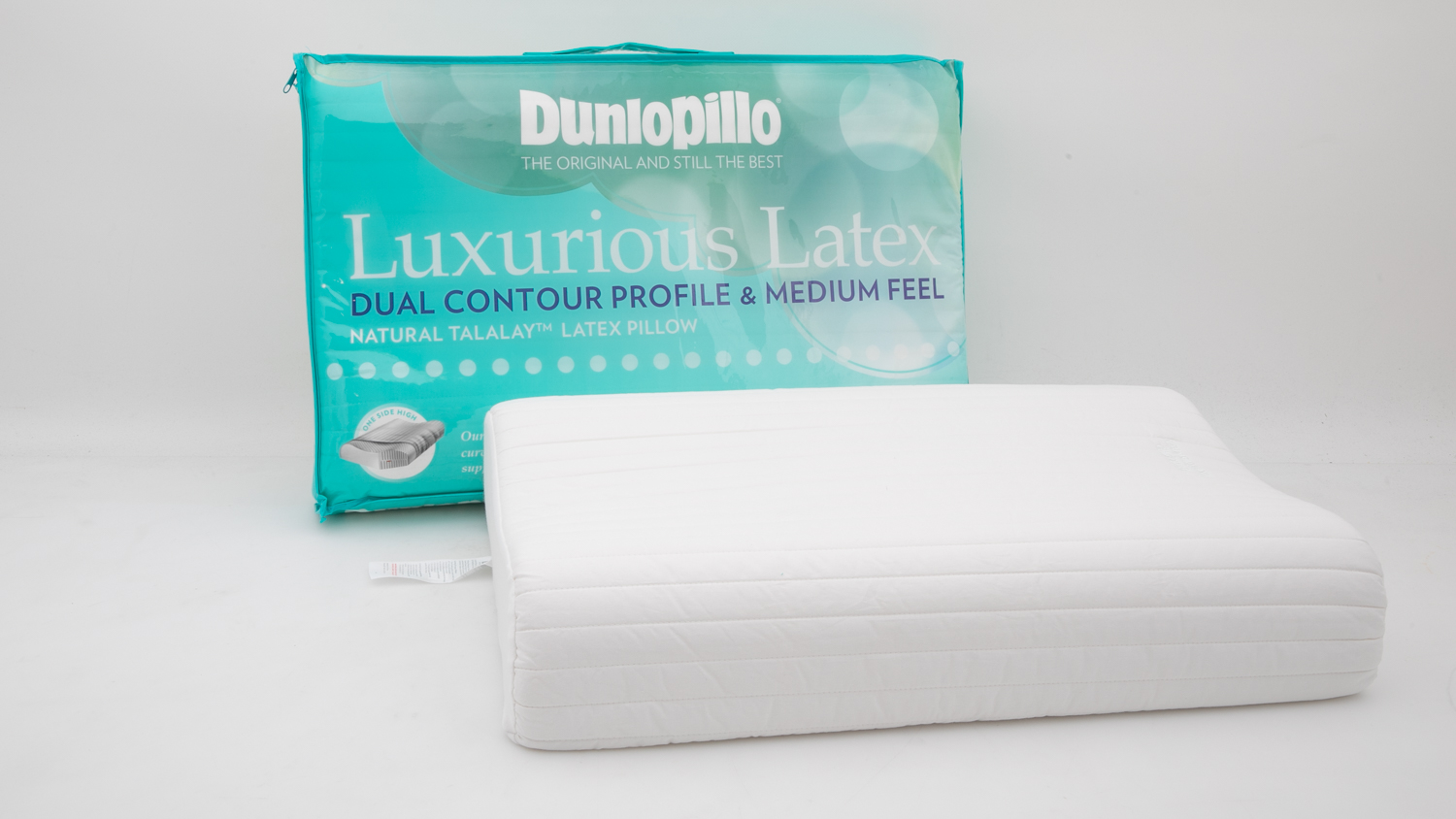 Dunlopillo Luxurious Latex (Dual Countour, medium feel)