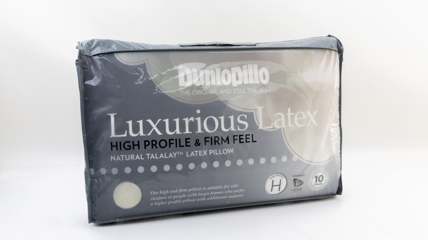 Dunlopillo Luxurious Latex (High profile, firm feel)