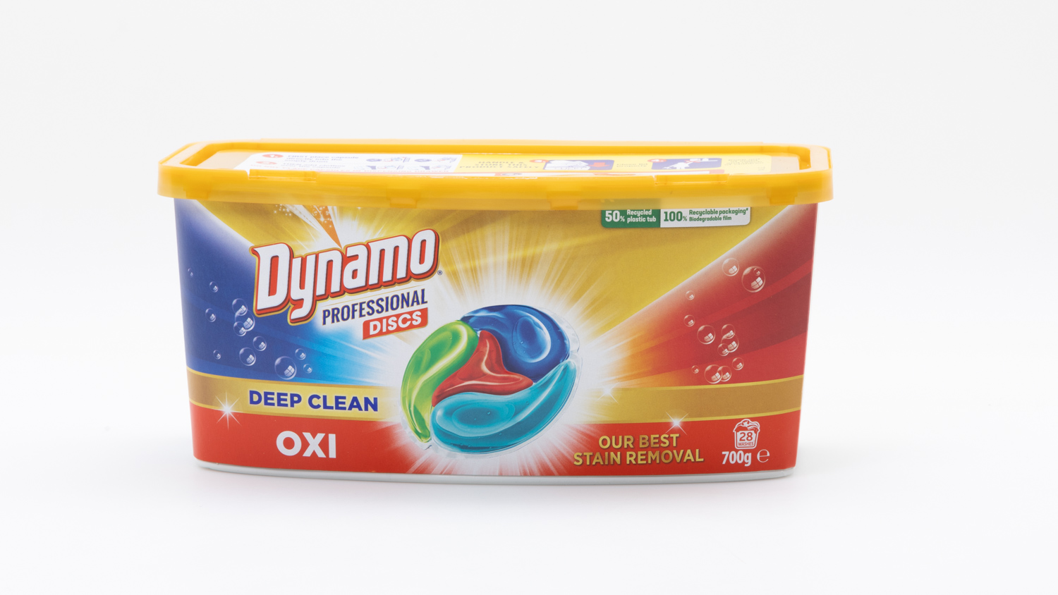Dynamo Professional Discs Deep Clean Oxi Front Loader