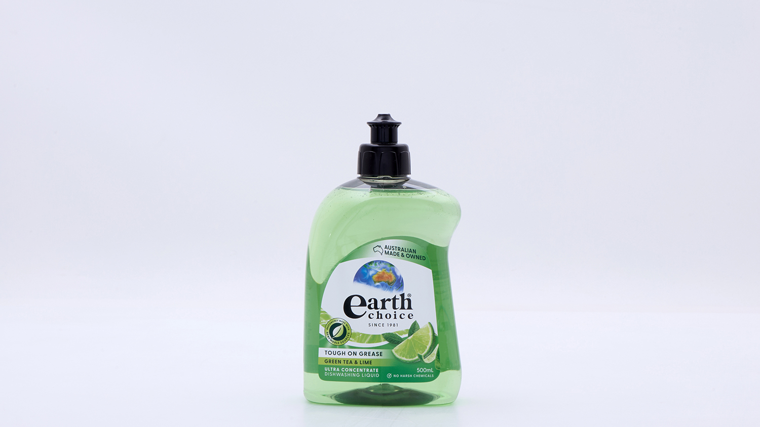 Earth Choice Green Tea and Lime Ultra Concentrate Dishwashing Liquid