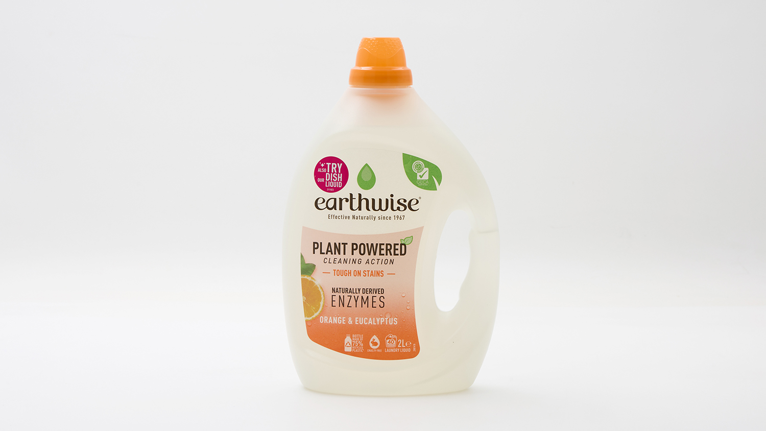 Image of Earthwise Orange & Eucalyptus Laundry Liquid Front Loader