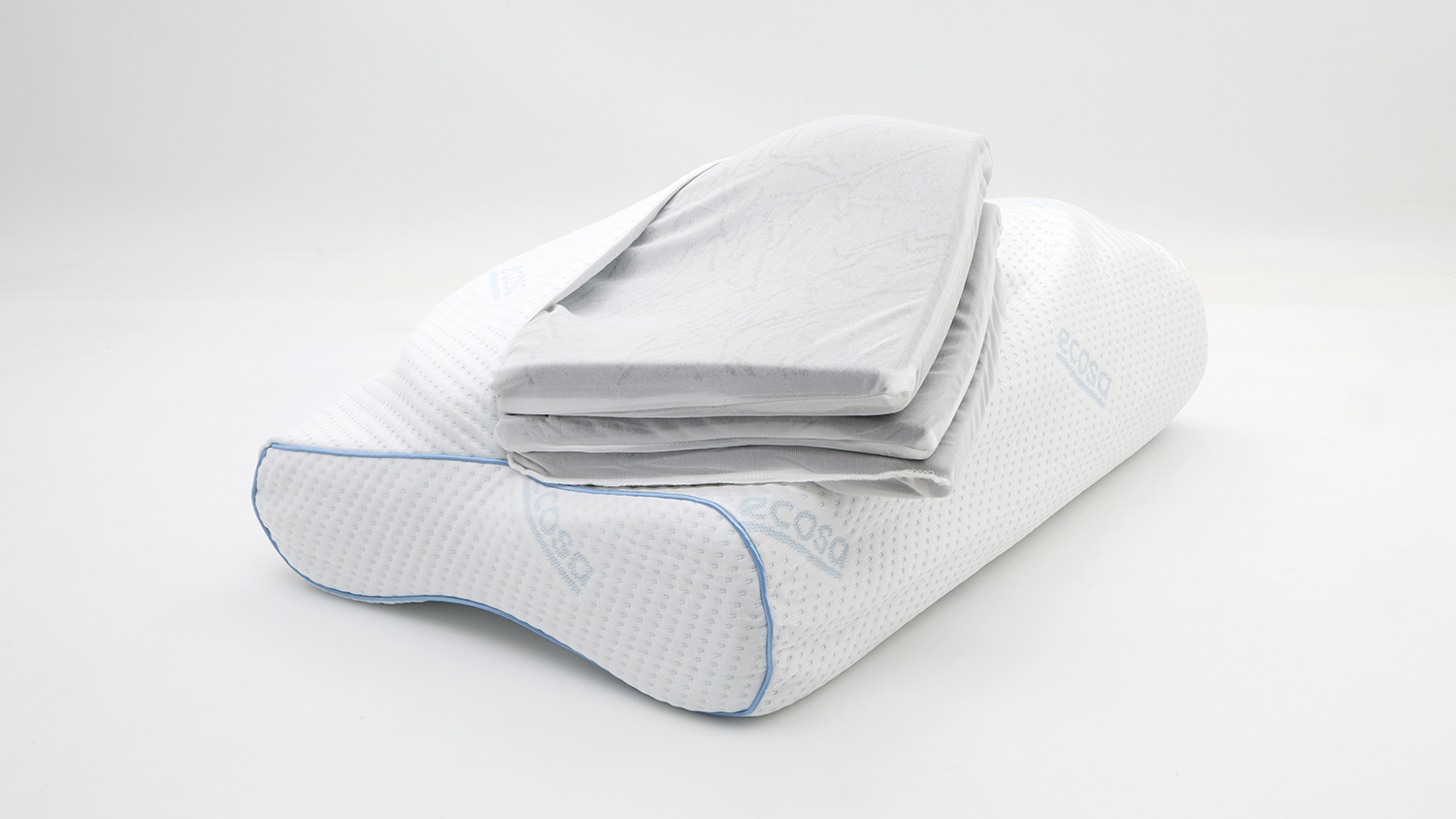 Ecosa Cooling Pillow (adjustable - 2cm pad inserted)