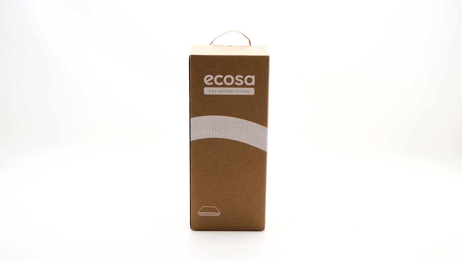 Ecosa Side Support Pillow (adjustable - no pads, zipped up)