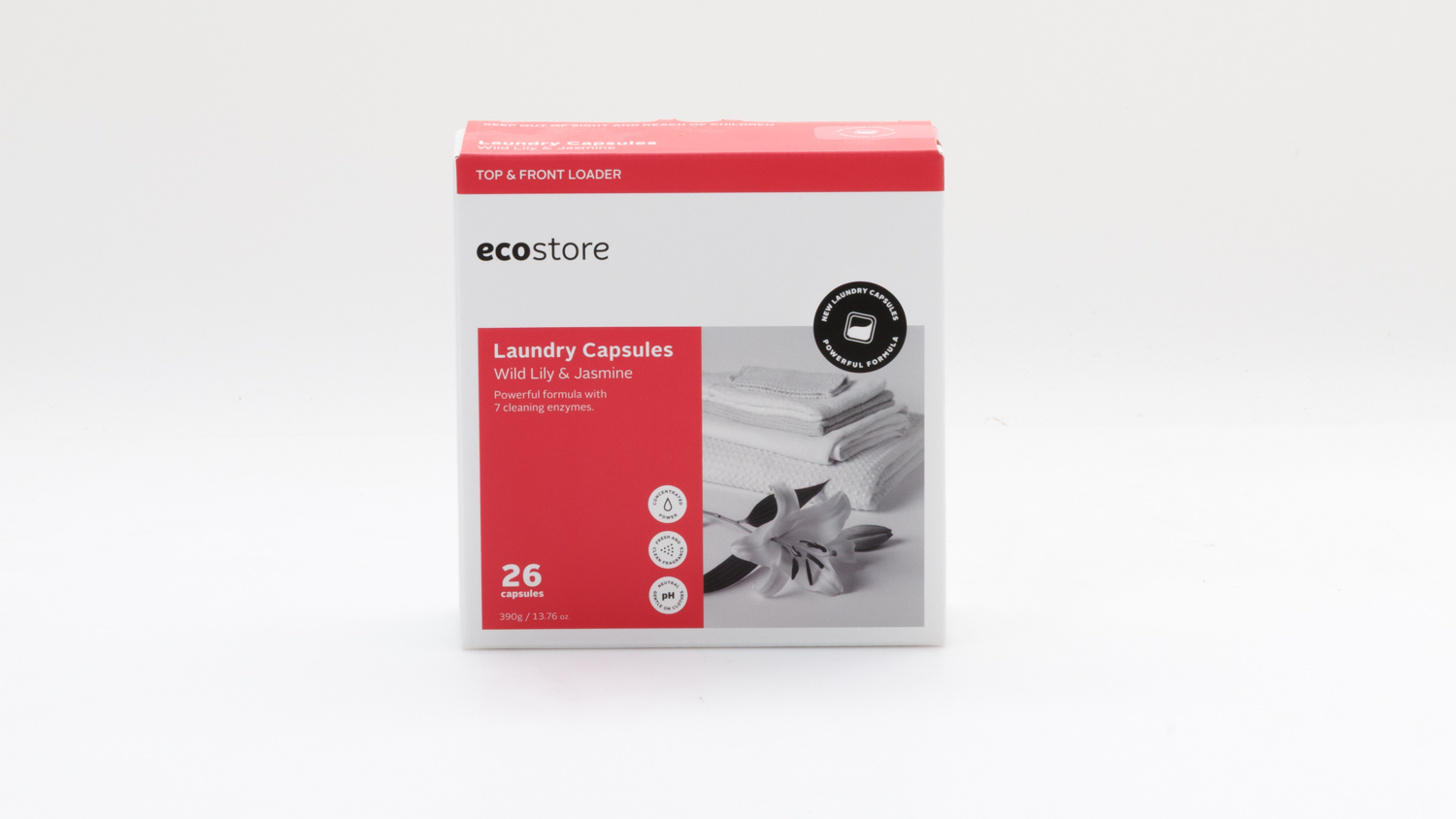 Ecostore Laundry Capsules Wild Lily & Jasmine Top Loader