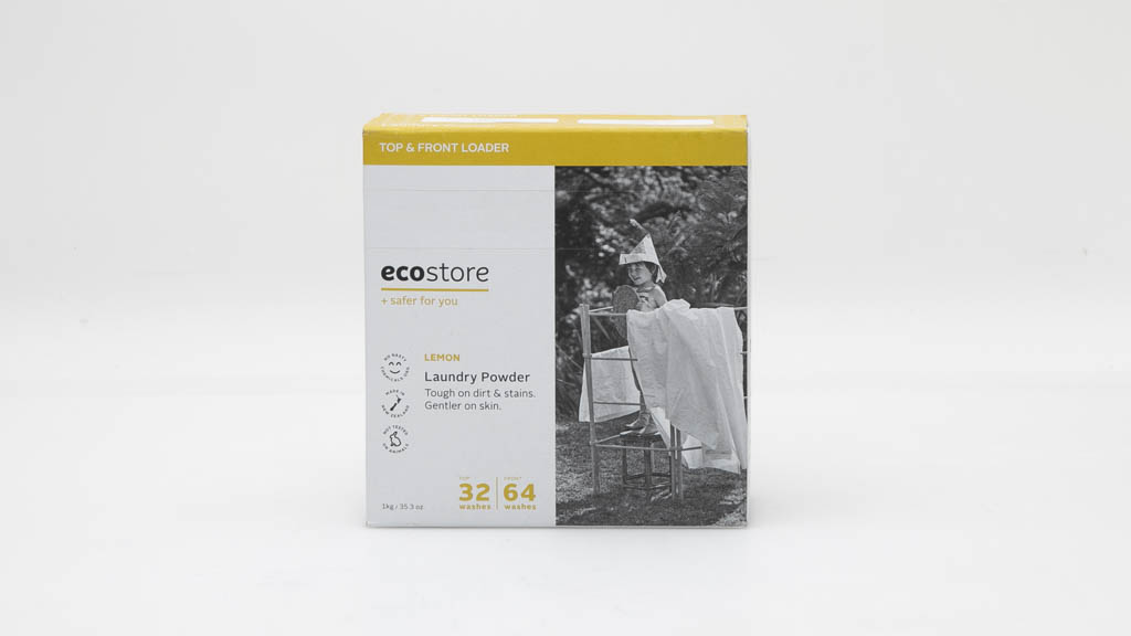 ecostore Lemon Laundry Powder Front Review Laundry detergent CHOICE