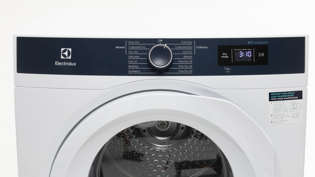 Electrolux EDV605HQWA Review Clothes dryer CHOICE