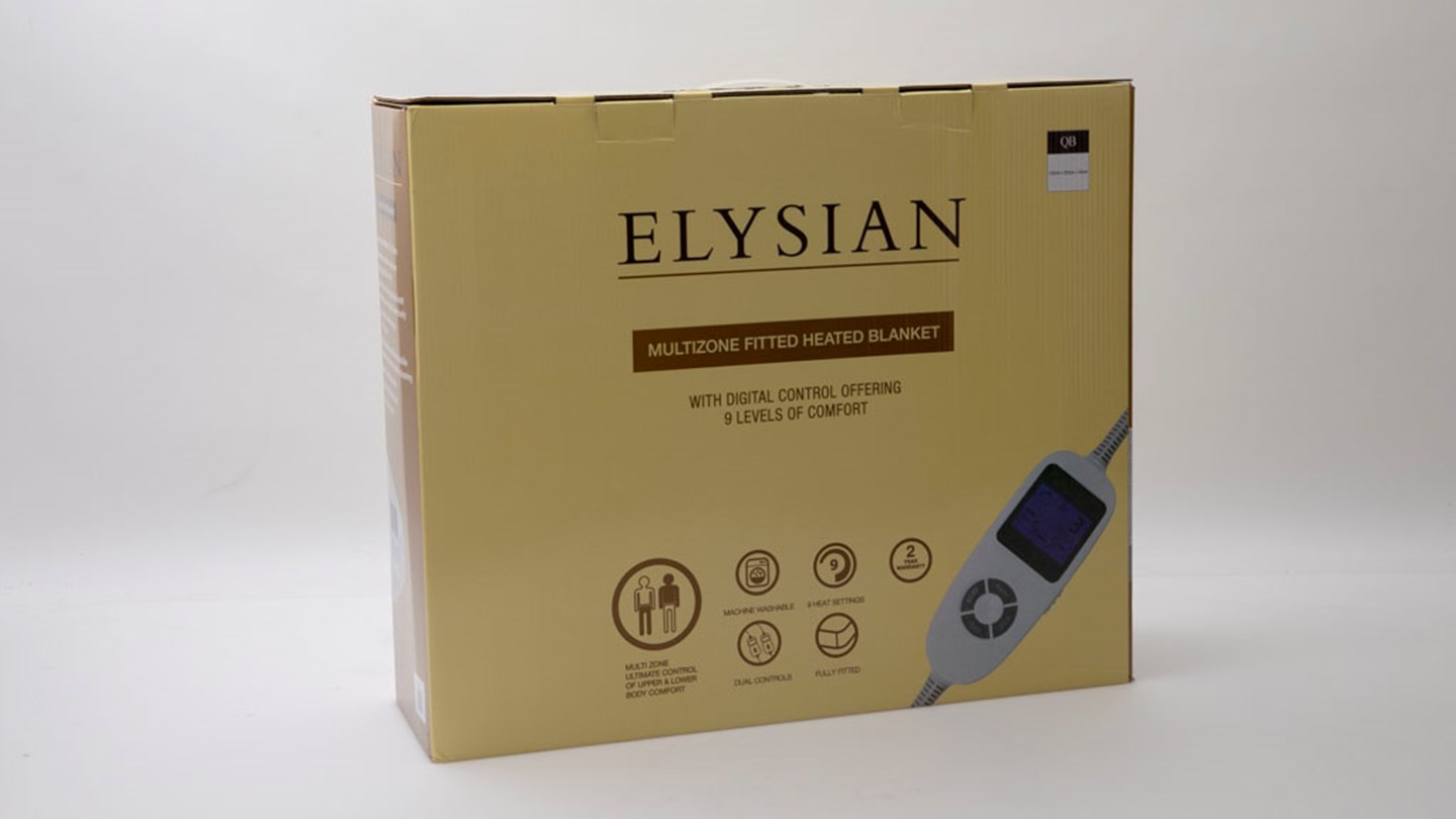 Elysian Multizone Fitted Heated Blanket Review Electric blanket CHOICE