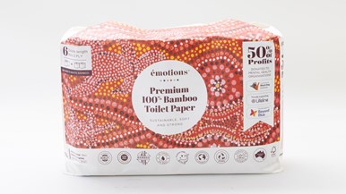 Emotions Premium 100% Bamboo Toilet Paper