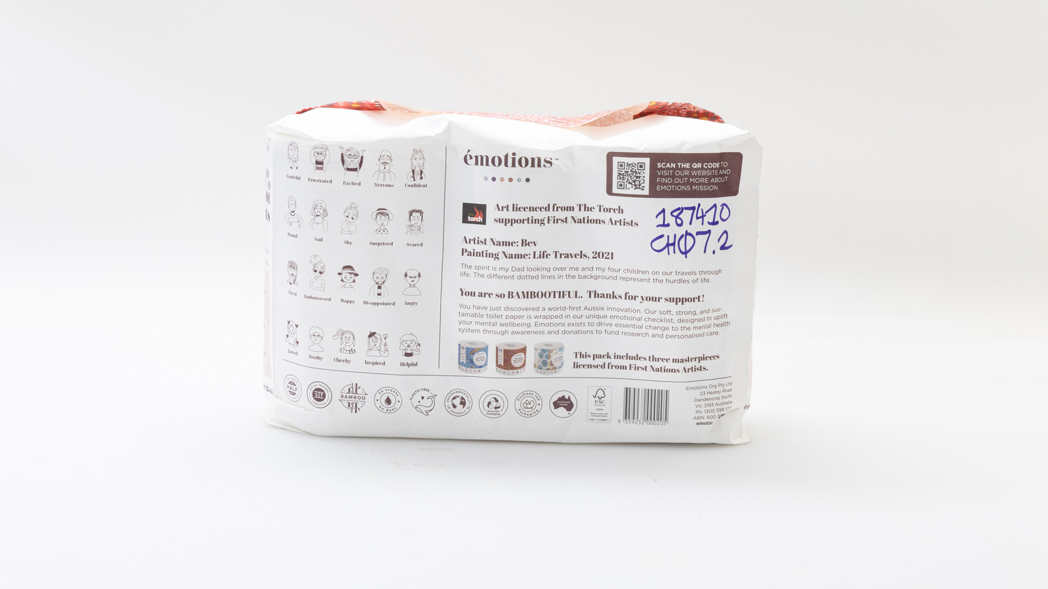 Emotions Premium 100% Bamboo Toilet Paper