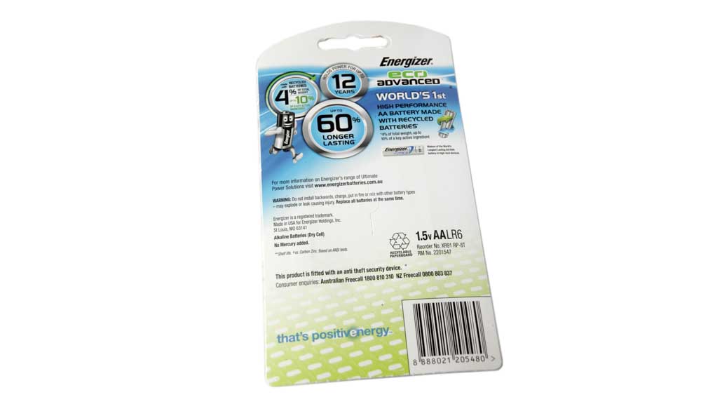 Energizer Eco Advanced