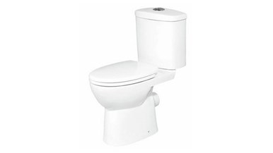 Estilo Close Coupled Rimless P Trap Toilet Suite