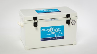 evakool fibreglass icebox 60l