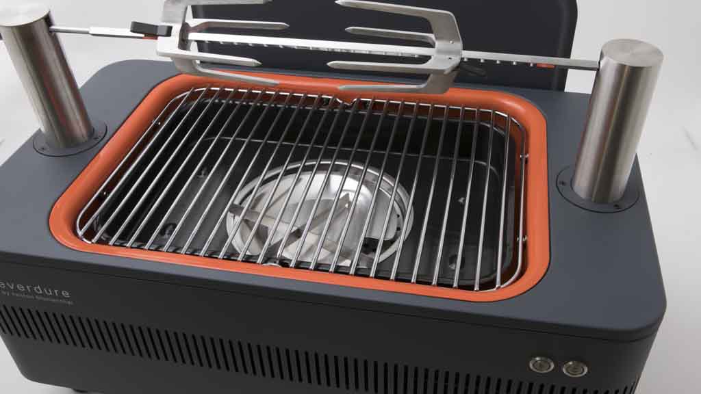 Everdure by Heston Blumenthal Fusion Electric Ignition Charcoal BBQ