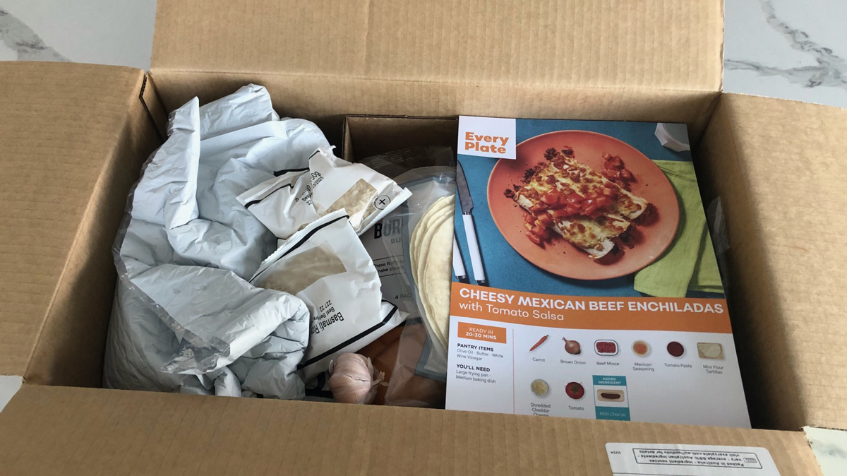 Everyplate Food box Review Food box and prepared meal service CHOICE