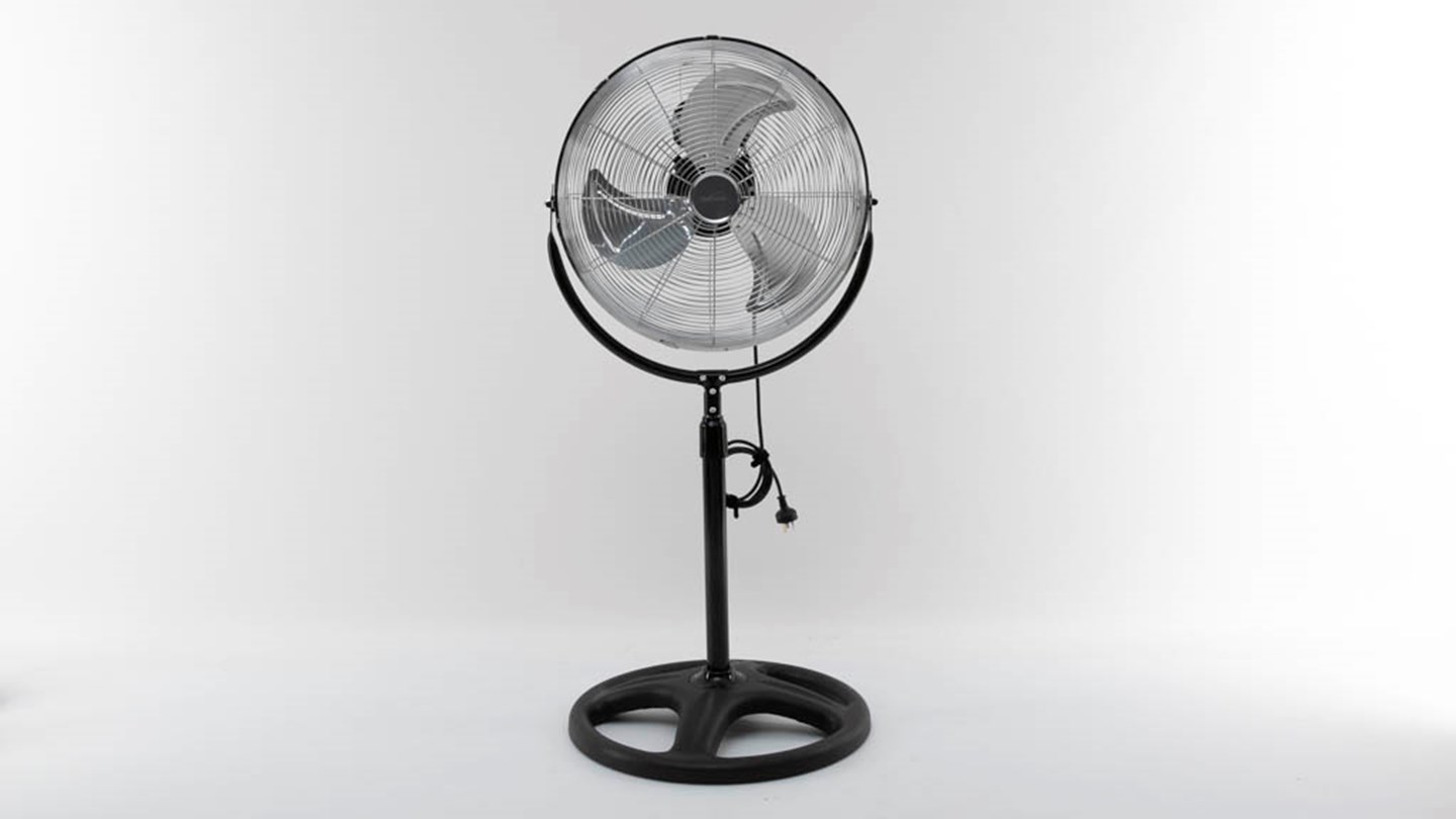 Dimplex 40cm High Velocity Pedestal Fan DCPF40MBK Review Pedestal and