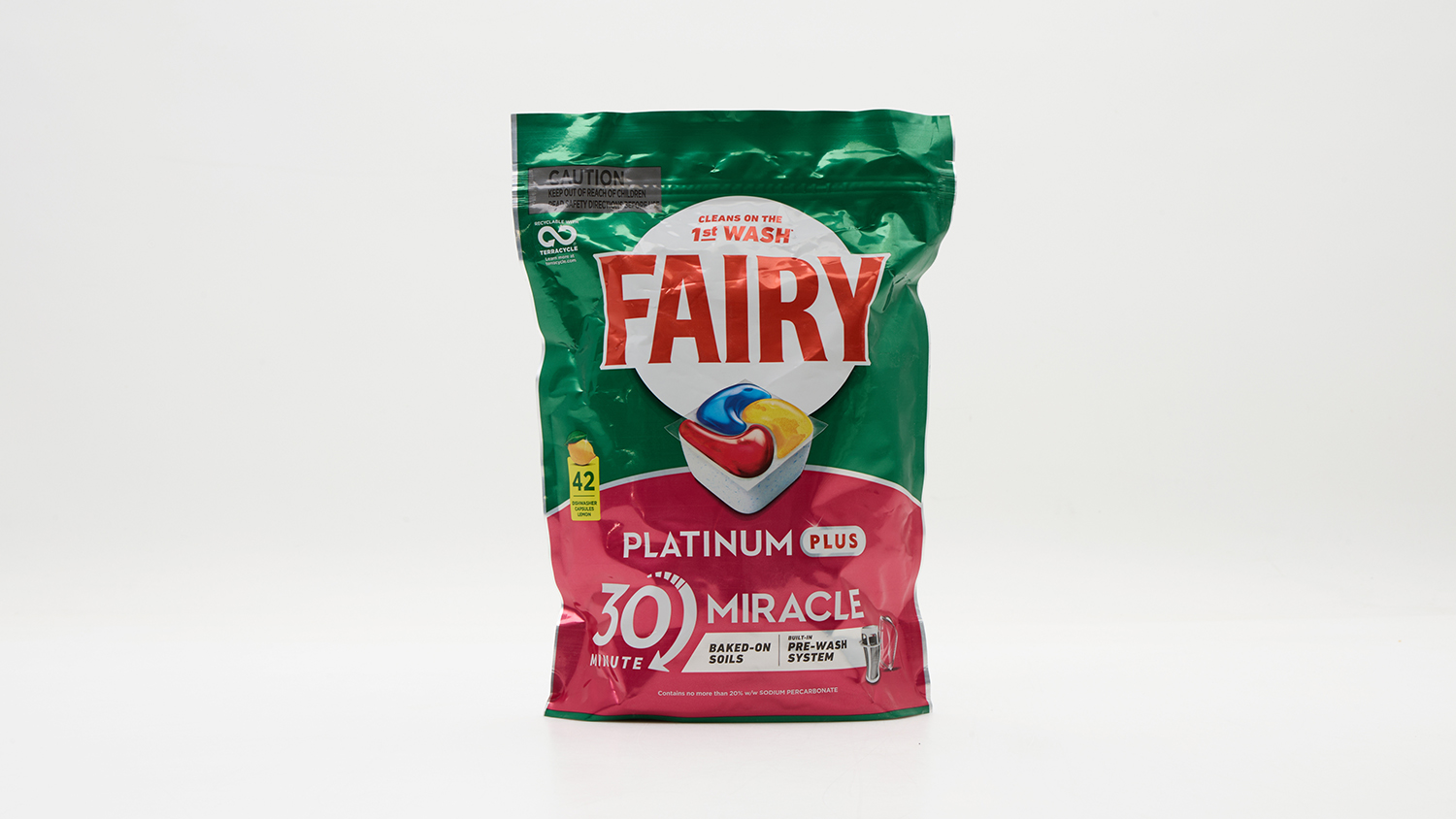 Fairy Ultra Platinum Plus Dishwasher Capsules