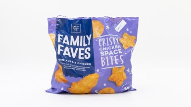 Family Faves Crispy Chicken Space Bites