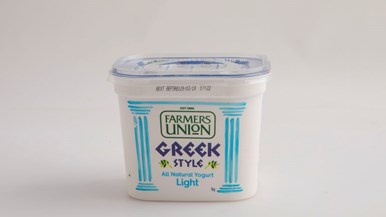 Farmers Union Greek Style All Natural Yogurt Light