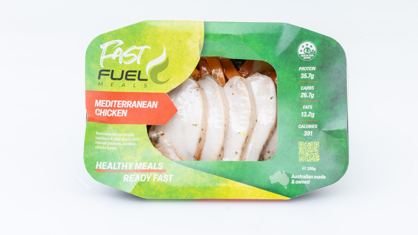 Fast Fuel Meals Mediterranean Chicken Review | Supermarket ready meal