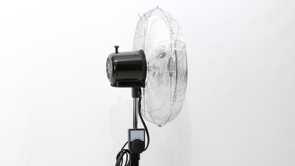 Fenici 45cm High Velocity Pedestal Fan (Chrome Finish) FFSW45C2G