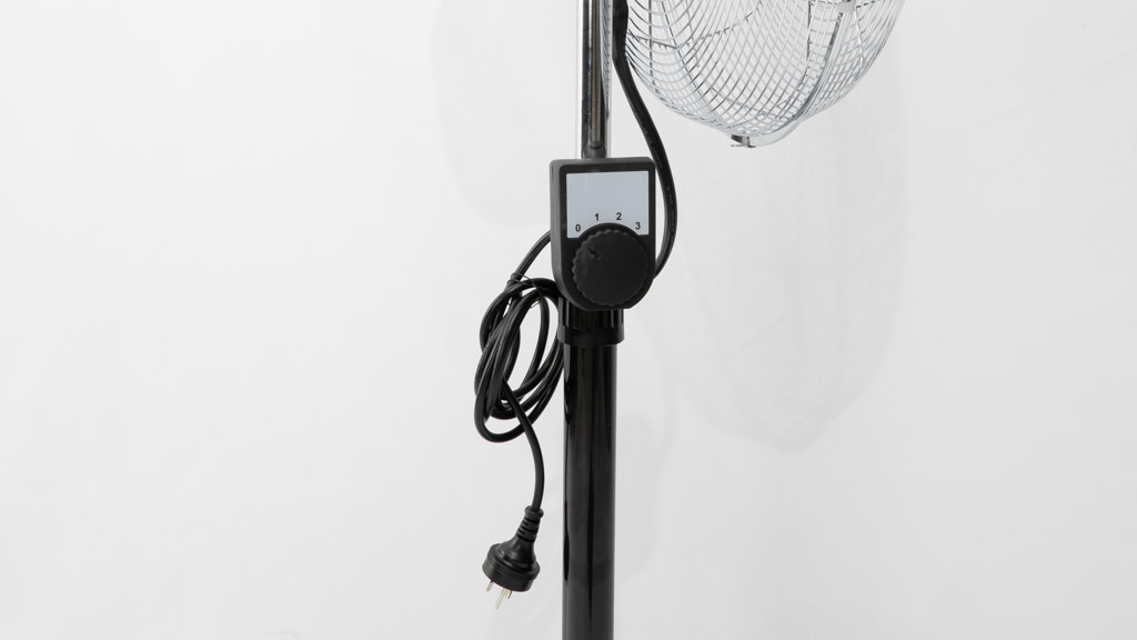 Fenici 45cm High Velocity Pedestal Fan (Chrome Finish) FFSW45C2G
