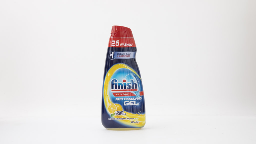 Finish All In One Max Fast Dissolving Gel Lemon Sparkle Review Dishwasher detergent