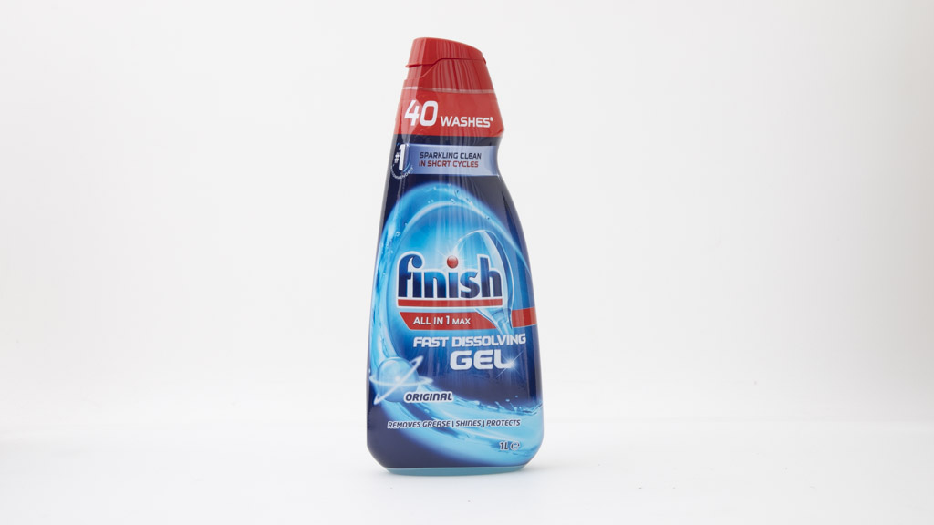 Finish All In One Max Fast Dissolving Gel Original Review Dishwasher detergent