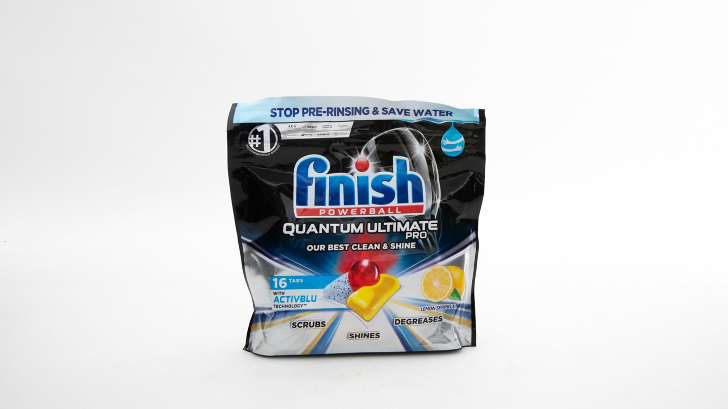 Finish All in 1 Max Fast Dissolving Gel Lemon Sparkle Review Dishwasher detergent CHOICE