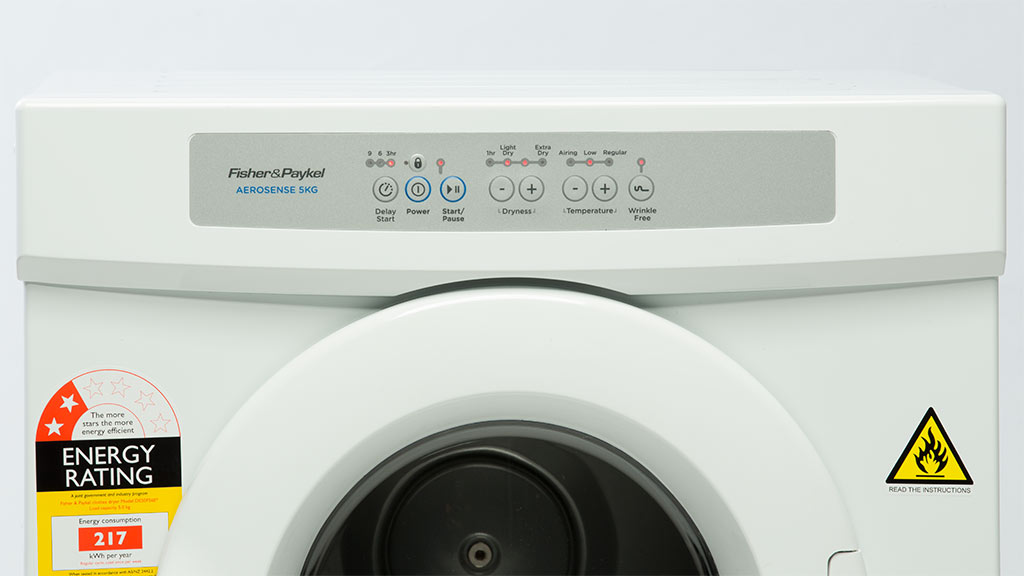 Fisher & Paykel DE50F56E1 Review Clothes dryer CHOICE