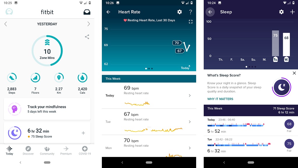 fitbit inspire 2 health