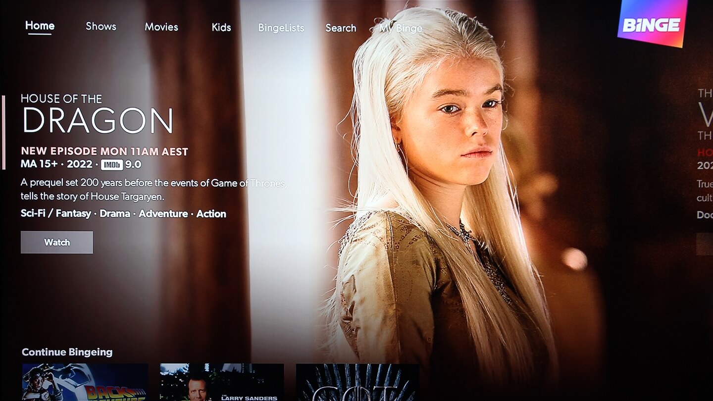 Foxtel Binge