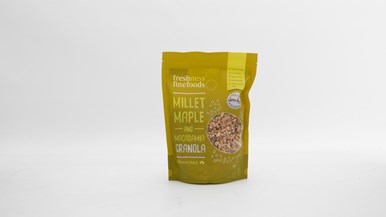 Freshness Fine Foods Millet Maple and Macadamia Granola