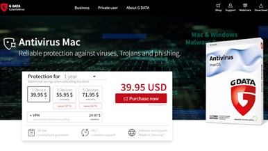 G Data AntiVirus Mac