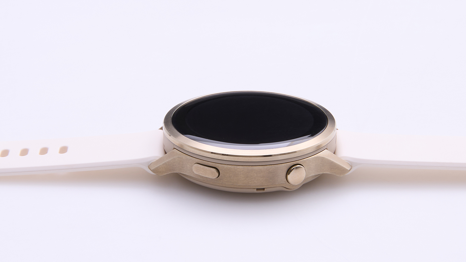 Garmin Venu 4 - 41mm Lunar Gold with Bone Silicone Band