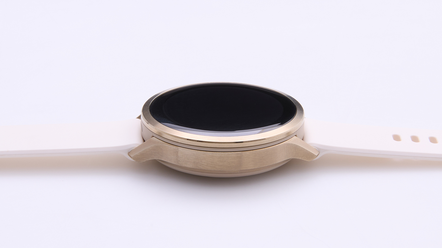 Garmin Venu 4 - 41mm Lunar Gold with Bone Silicone Band