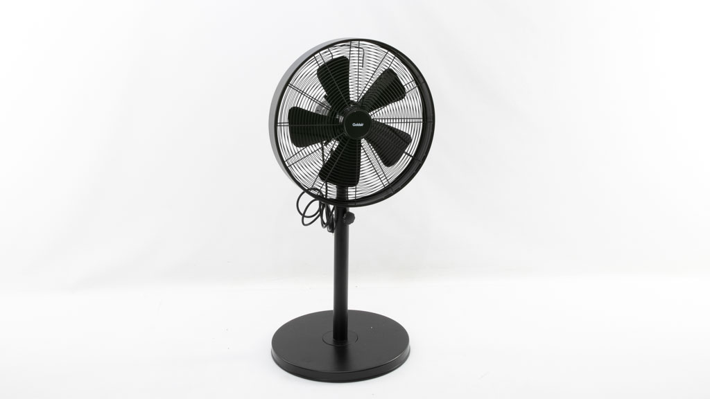 Goldair 45cm Black Chrome Pedestal Fan GCPF265 Review Pedestal and