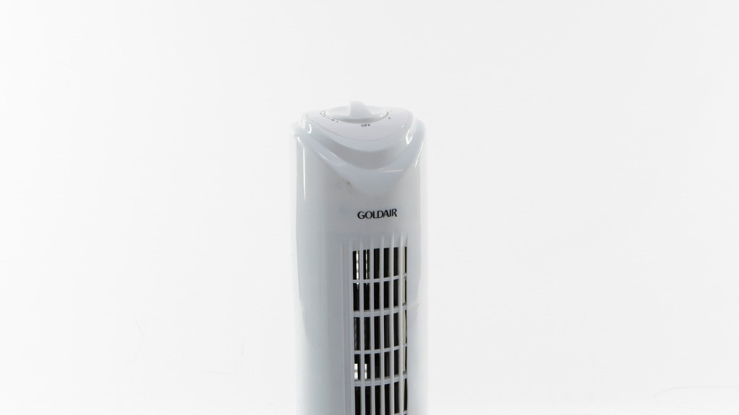 Goldair 81cm Tower Fan GCTF150 Review Pedestal and tower fan CHOICE