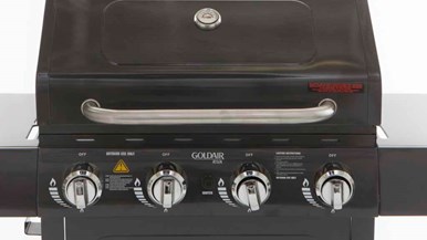 Goldair GBQC100 Riva 4 Burner BBQ