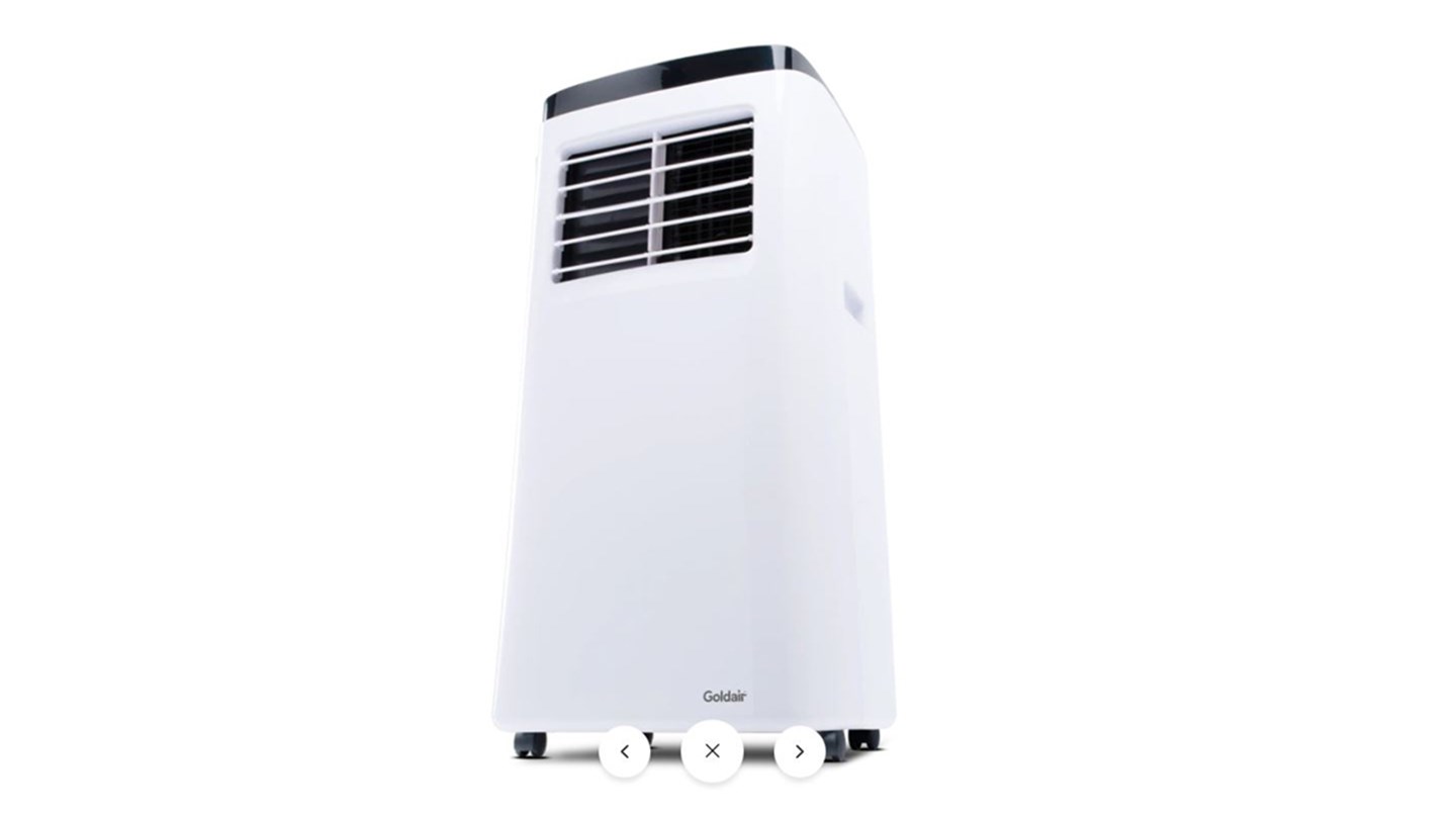 Goldair GCPAC350W Review Portable air conditioner CHOICE