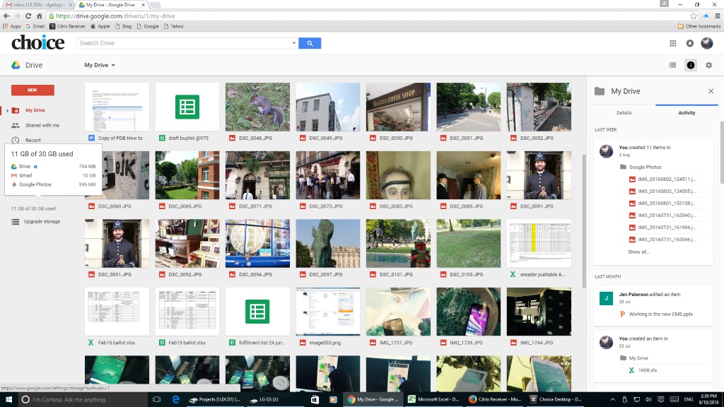 Google Drive online storage Review | Online cloud storage | CHOICE