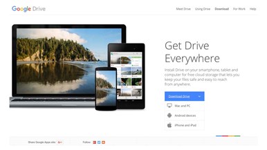 Google Drive Online storage