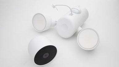 Google Nest Cam with floodlight, outdoor, wired (G3AL9 and GM493)