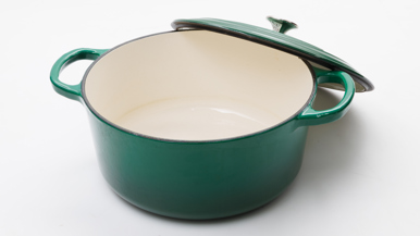 Gourmet Kitchen Cast Iron Casserole 28cm