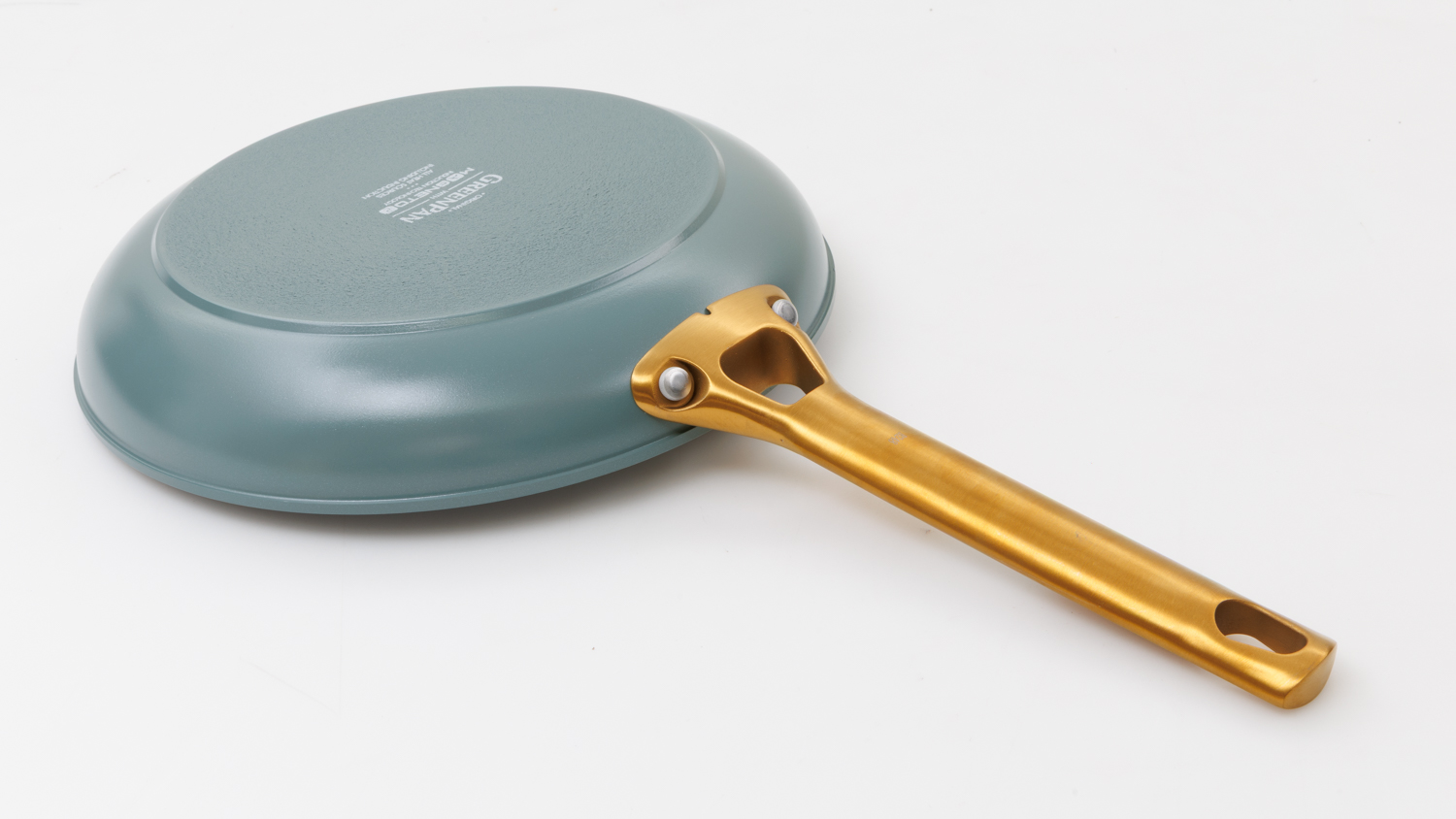 Greenpan Padova Frying Pan, Smokey Sky Blue 24cm