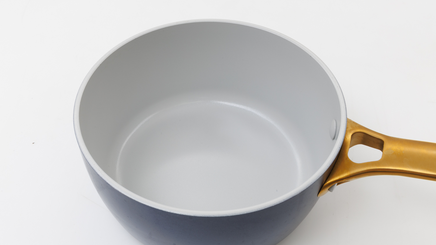 Greenpan Padova Saucepan With Lid, Dark Blue - 18cm